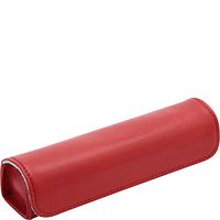 Royce Leather Leather Pill Storage Organizational Case (Red)