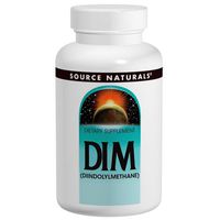 Dim, 100 MG, (Diindolylmethane) 30 Tabs by Source Naturals (Pack of 2)