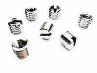 iShot Pro 1/4" - 3/8" Hybrid Screw Thread Adapter - Converter Reducer Bushing (7-Pack) for SLR Camera, Tripod, QR Plate, Ball Heads and MonoPod (AD-1438)
