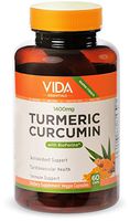 Turmeric Curcumin with Bioperine 1400 mg – Joint Pain Relief, Anti-Inflammatory, Antioxidant Supplement (60 Vegan Caps) - 100% All Natural Made in USA