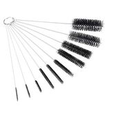 Nylon Straw Brush Cleaner Bottle Tube Pipe 10Pcs Set