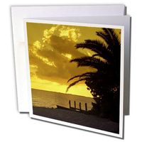 3dRose Golden Skies - Greeting Cards, 6 x 6 inches, set of 6 (gc_8623_1)
