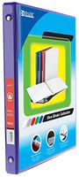 BAZIC 4107-12 1/2" Purple 3-Ring View Binder w/ 2-Pockets for School, Home, or Office (Case of 12)