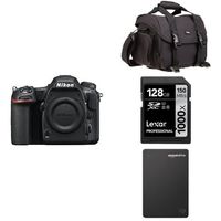 Nikon D500 DX-Format Digital SLR (Body Only) w/ Seagate 1TB Hard Drive and Accessories