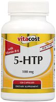 Vitacost 5-HTP with B-6-100 mg - 120 Capsules