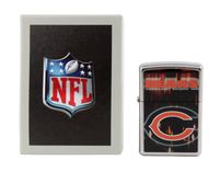 Zippo NFL Chicago Bears Street Chrome Pocket Lighter