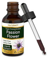 Horbaach Passion Flower Extract | 2 oz | Alcohol Free | Super Concentrated | Vegetarian, Non-GMO, Gluten Free Liquid Herb Tincture Supplement Drops