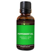 Peppermint Essential Oil by Sky Organics (1oz) 100% Natural, Pure Therapeutic Grade Peppermint Oil-for Diffusers, Aromatherapy, Massage, Allergies, Headaches -Aroma Scented Oil for Candles & Bath