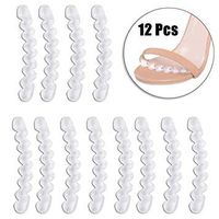 New Non-Slip High Heel Inserts, Invisible Shoe Cushion Inserts Foot Pads Metatarsal Cushion Wave Shaped Tapes