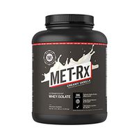 MET-Rx Ultramyosyn Whey Protein Isolate Powder, Great for Meal Replacement Shakes, Low Carb, Gluten Free, Vanilla, 5 lbs