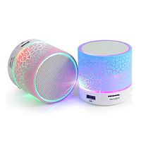 Yichener Sago Speaker Mini Wireless Loudspeaker Crack LED TF USB Subwoofer Bluetooth Speakers mp3 Stereo Audio Music Player