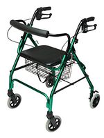 Lumex Walkabout Lite Rollator, Teal Green, RJ4300G