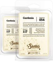 Shortie's Candle Company Pure Gardenia Wax Melts Multi Pack - Formula 117-2 Highly Scented 3 Oz. Bars - Made with Essential & Natural Oils - Flower & Floral Warmer Wax Cubes
