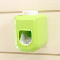 CH Toothpaste Squeezer Creative Toothpaste Tube Dispenser Wall Mount (Green)