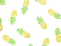 NW Printed Cello Roll - 30in. X 100 Feet Per Roll - Pineapple Party Design - 2 Rolls