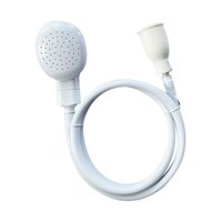 AWEPOL Sink Hose Hair Faucet Shower Head Spray Drains Strainer Hose Sink for Washing Hair, Rinsing Vegetables, Bathing Baby, Pets (1.3M, White)