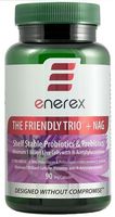 The Friendly Trio + NAG - Non-Dairy, Temperature Stable Probiotic (90 Capsules)