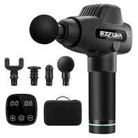 SZFLWA Muscle Massage Gun Deep Tissue Percussion Muscle Massage Gun, Handheld Vibration Portable Drill Massager Device-Quiet, 20-Speed, for Athlete Pain Relief and Relaxation