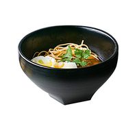 Bowl Round Ceramic Bowl Home Large Bowl Bowl Ramen Bowl Square Bottom Rice Bowl Dessert Fruit Salad Bowl Soup Rice Bowl Household tableware, retro bowl