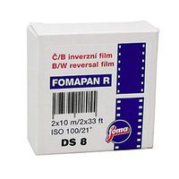 Foma Fomapan R100 Black & White Reversal Film Double Super 8, 10 meters
