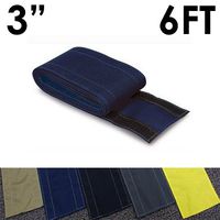 3" SafCord Carpet Cord Cover - Length: 6FT - Color: Blue | Works only on Barber and Loop Style Carpet and Rugs