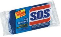 S.O.S. All Surface Scrubber Sponge [Set of 12]