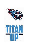 NFL Tennessee Titans Double Up Die Cut 2-Piece Sticker Sheet
