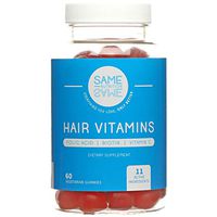Extra Strength Hair Growth Gummy Vitamins for Thicker Hair, Better Skin, and Stronger Nails - 11 Premium Vegetarian, Non-GMO Ingredients - 5000 mcg Biotin & Folic Acid - 60 Hair Gummies