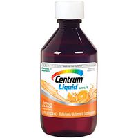 Centrum Liquid Adults (8 Fl. Oz. Bottle, Orange Tangerine Flavor) Multivitamin and Multimineral Supplement