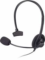 Insignia - Landline Phone Headset - -2.5mm audio connector NS-MCHM25 - Black