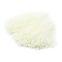 GooTon 3x100mm Self-locking Multi-Purpose Nylon Cable Tie White 1000Pcs