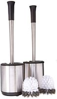 Polder Stainless Steel Toilet Brush Caddy, 2 Pack