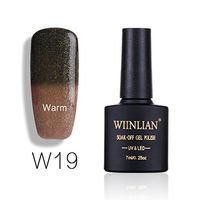 Nail Art Polish,Putars Sexy Temperature Changing Gel Nail Polish Nail Art Nail Polish Gel UV Soak-Off Thermo Glue Nail 7ml