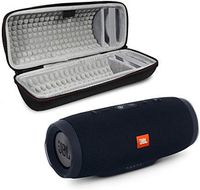 JBL Charge 3 Portable Wireless Bluetooth Speaker Bundle with Protective Case - Black