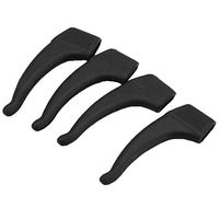 2 Pairs Silicone Glasses Ear Hooks Tip Eyeglasses Grip Anti-slip Temple Holder