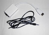 HDMI to VGA cable with Audio Output for pcDuino