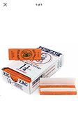 Zig-zag Orange Cigarette Papers Slow Burning 6 Count