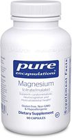 Pure Encapsulations - Magnesium (Citrate/Malate) - Hypoallergenic Supplement Supports Nutrient Utilization and Physiological Functions - 90 Capsules