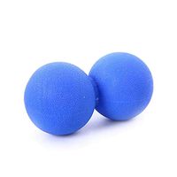 Yoga Massage Ball&Massage Ball, Best Trigger Point Ball, Myofascial Release, Fascia Release, Massage Balls for Foot, Massage Balls for Back, Trigger Point Therapy Balls. (Blue Peanut Ball)