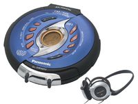 Panasonic SL-SW965VA Shockwave Portable CD Player with AM/FM Tuner (Blue)