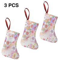 Christmas Stockings Beauty Cherry Blossoms Vintage Xmas Socks for Personalized Family Holiday