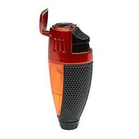 Colibri Lighter - Talon Single Jet Flame Lighter (Black & Orange)