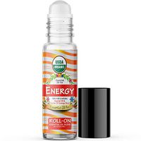 Essential Oil for Energy (USDA Organic - 100% Pure) Pre-Diluted Blend of Essential Oils Recommended by Aromatherapists for Aromatherapy - 10ml