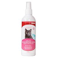 Bioline Pet Odor Eliminator Spray for Cats, 175 mL (5.92 fl. Oz.), For Body Use, Removes Unpleasant Odors