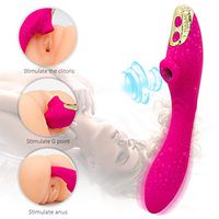 Cli^torial Sucking Toy for Women,10 Sucking Modes Tongue Vibrating Toy & Simulator with 20 Speed Vibration T-Shirt