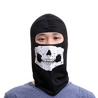 Mask Waterproof Windproof Cap,Men Winter Motorcycle Ski Balaclava Full Face Neck Hat (H, Black)