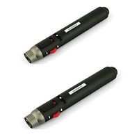 Zehui Portable Jet Pen Pencil torch 503 Butane Gas Fuel Flame Lighter 2Pcs