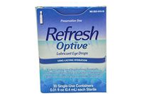 Refresh Optive Lubricant Eye Drops -- 30 Vials