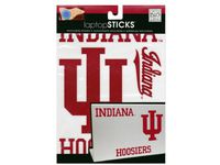 me & my BIG ideas laptopSTICKS Removable Laptop Stickers, Indiana Hoosiers