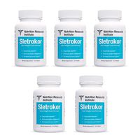 Sletrokor Diet Pills - 5 Bottles - Extra Slim Formula - Appetite Suppressant - Made in USA